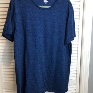 Old Navy Men's Size XL Navy Blue Short Sleeve Crew-Neck T-Shirt
